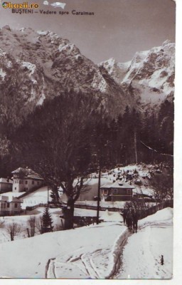 R-7448 BUSTENI-Spre Caraiman, CIRCULAT 1970 foto