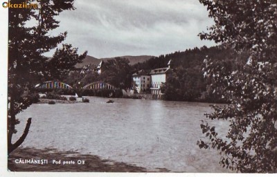 R-7486 CALIMANESTI-Pod peste Olt, CIRCULAT foto