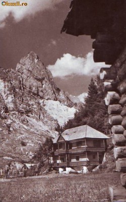 R-7518 BICAZ-CHEI-La poalele vf. Sugau, CIRCULAT 1965 foto