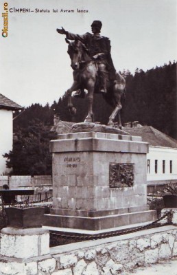 R-7533 CAMPENI-Statuia lui Avram Iancu, NECIRCULAT foto