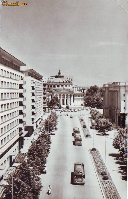 S 6595 BUCURESTI- Ateneul R.S.R., 1966