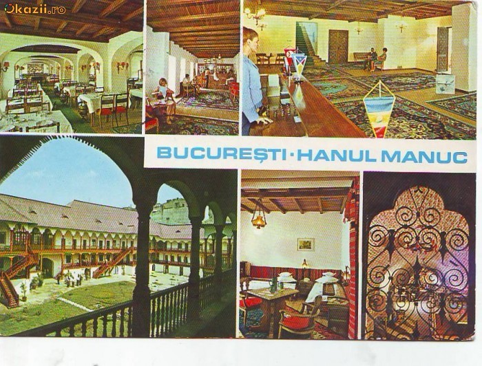S-6228 BUCURESTI-Hanul Manuc, CIRCULAT 1977 S-6228 BUCURESTI-Hanul Manuc, CIRCULAT 1977