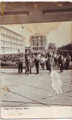 YR07716 romania litoral eforie constanta hotel strada animata RPR pata julitura