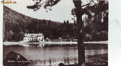 R-8555 TUSNAD-Lacul Ciucas, CIRCULAT 1961 foto