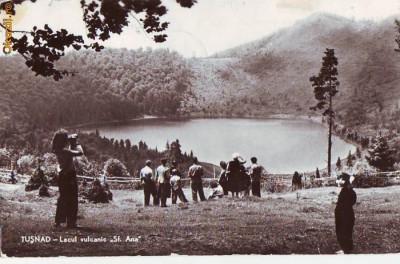 R-8559 TUSNAD-Lacul vulcanic Sf. Ana, CIRCULAT 1963 foto