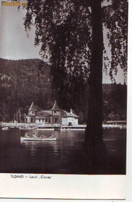 R-8573 TUSNAD-Lacul Ciucas, CIRCULAT 1960 foto