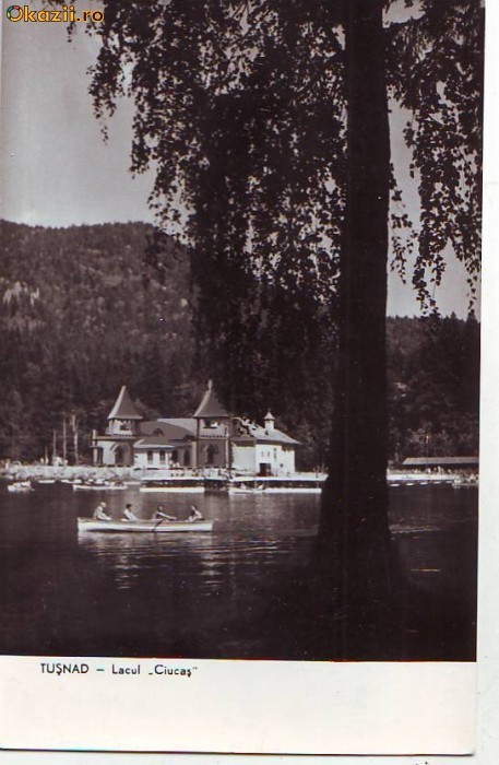 R-8573 TUSNAD-Lacul Ciucas, CIRCULAT 1960 R-8573 TUSNAD-Lacul Ciucas, CIRCULAT 1960