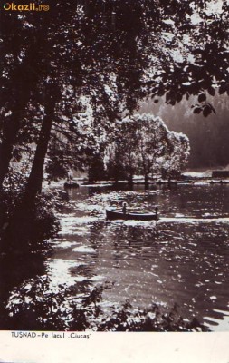 R-8581 TUSNAD-Lacul Ciucas, CIRCULAT 1962 foto