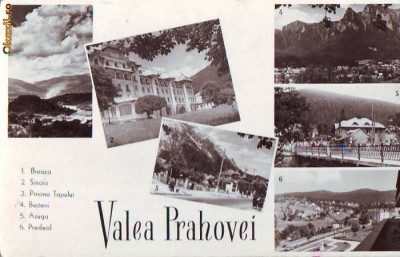 R-8590 VALEA PRAHOVEI, CIRCULAT 1962 foto