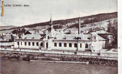 R-8616 VATRA DORNEI-Baile, CIRCULAT 1963 foto