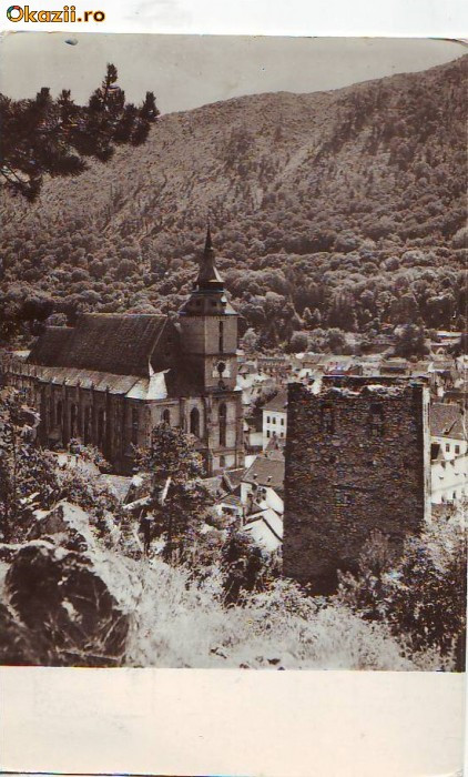 R-8662 BRASOV-Biserica Neagra, CIRCULAT 1961 R-8662 BRASOV-Biserica Neagra, CIRCULAT 1961