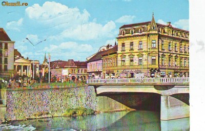 S 5696 ORADEA -Pod peste Cris CIRCULATA foto
