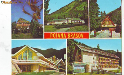 S 5763 POIANA BRASOV Panorama CIRCULATA foto