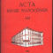 Carte voluminoasa ACTA MVSEI NAPOCENSIS nr XIX 1982,792 pag