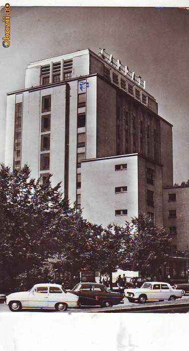 S-4596 BRASOV Hotelul Carpati, CIRCULAT 1966