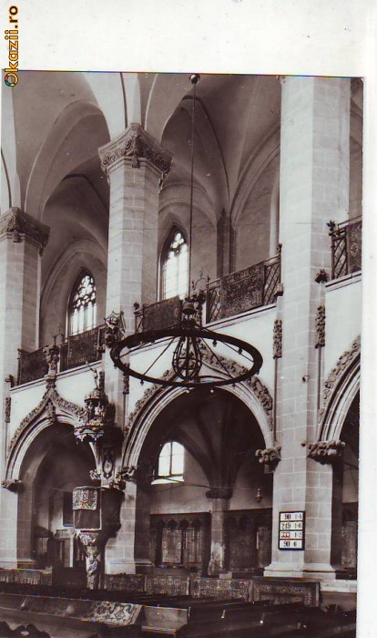 S-4611 BRASOV Biserica Neagra, Amvon si galerie S-4611 BRASOV Biserica Neagra, Amvon si galerie