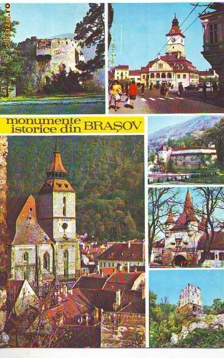 S-4747 BRASOV Monumente istorice, NECIRCULAT