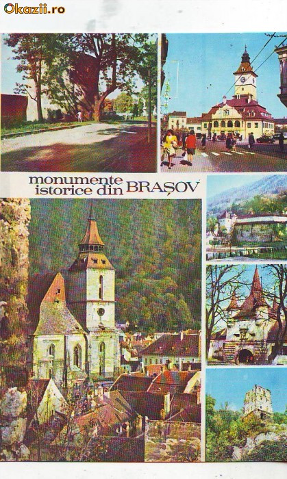 S-4748 BRASOV Monumente istorice, NECIRCULAT