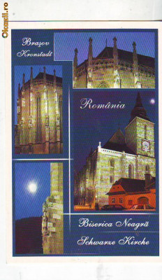 S-4754 BRASOV Biserica Neagra, NECIRCULAT foto