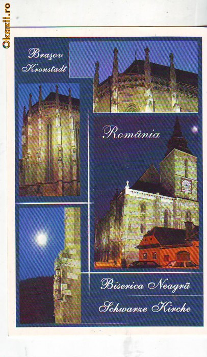 S-4754 BRASOV Biserica Neagra, NECIRCULAT