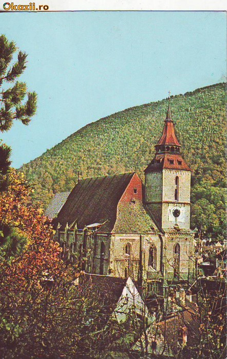 S-4780 BRASOV Biserica Neagra, CIRCULAT 1975
