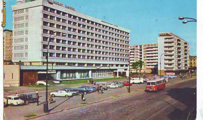 S-4825 BUCURESTI Hotel Nord, CIRCULAT 1970 foto