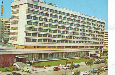 S-4827 BUCURESTI Hotel Nord, CIRCULAT 1968 foto