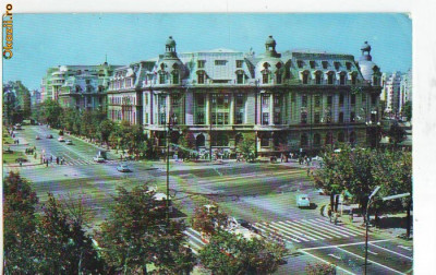 S-4837 BUCURESTI Universitatea, CIRCULAT 1965 foto