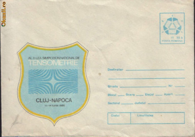 Intreg postal necirculat 1980- Tensometrie foto
