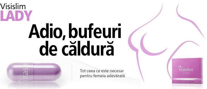 Visislim Lady - Adio bufeuri de caldura + sani frumosi - 30 capsule