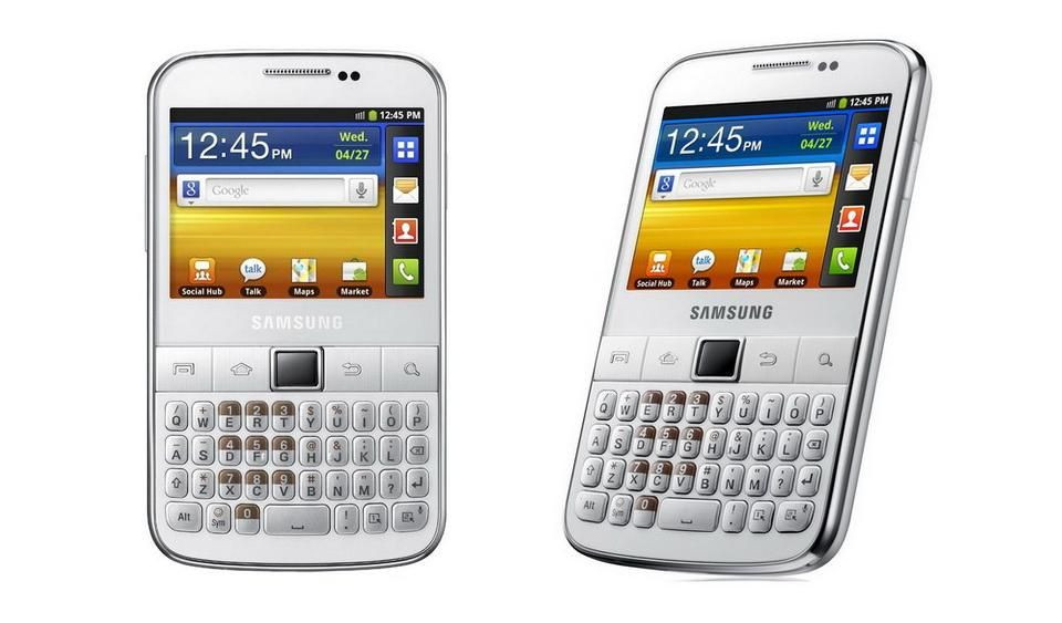 Telefon Smartphone Samsung Galaxy Y Pro - Android QWERTY si Touchscreen |  arhiva Okazii.ro