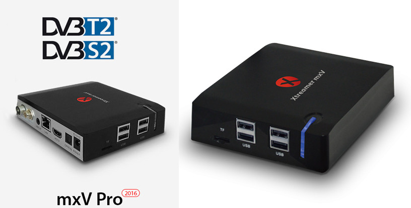 Mini PC Xtreamer MXV Pro cu TV DVB-S2/T2