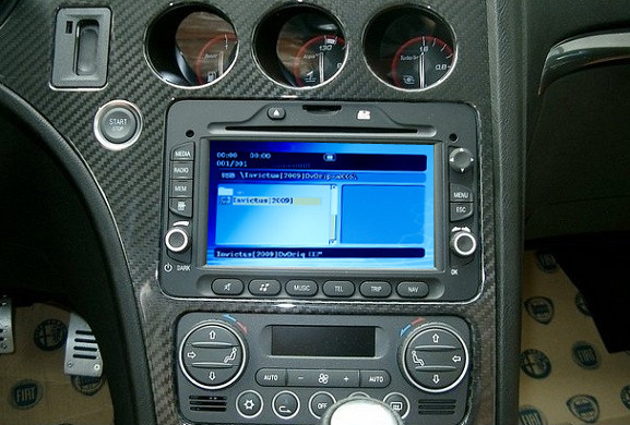 dvd player auto cu usb si sd pentru alfa romeo si fiat