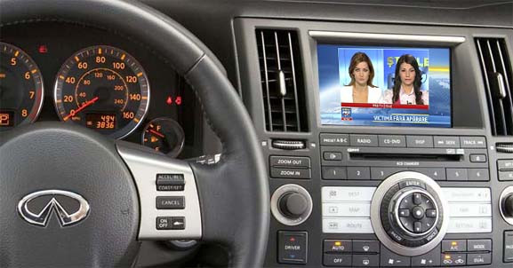 tunert tv auto digital hd pentru infinity lexus toyota cu gvif