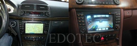 dvd auto mercedes cls w219 instalat