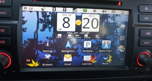 navigatie auto touchscreen seria 5 x5 poza android 1