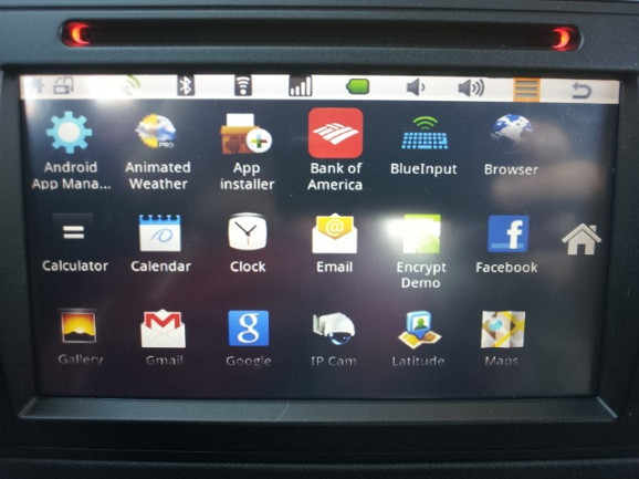 navigatie auto touchscreen seria 5 x5 poza android 3