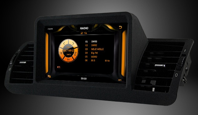 radio tuner navigatie bmw seria 1 e87