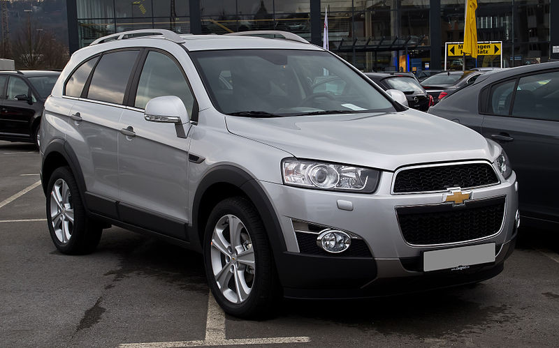 chevrolet captiva 2012