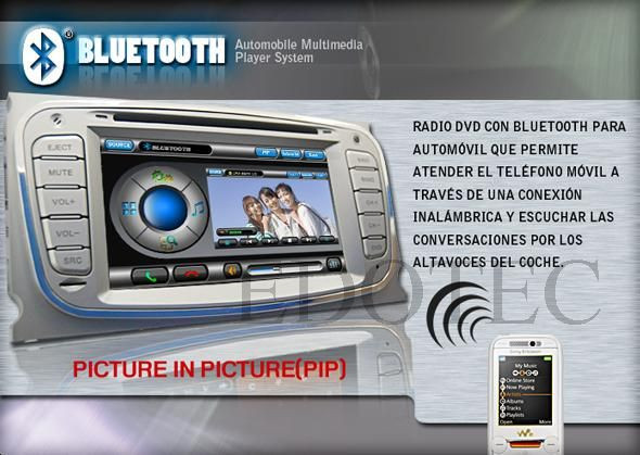 bluetooth navigatie gps ford focus