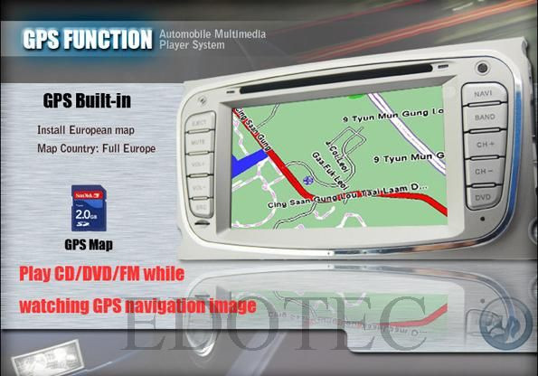 navigatie cu gps ford s-max