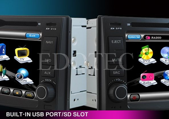 usb si sd pe dvd auto 2 din kia sportage