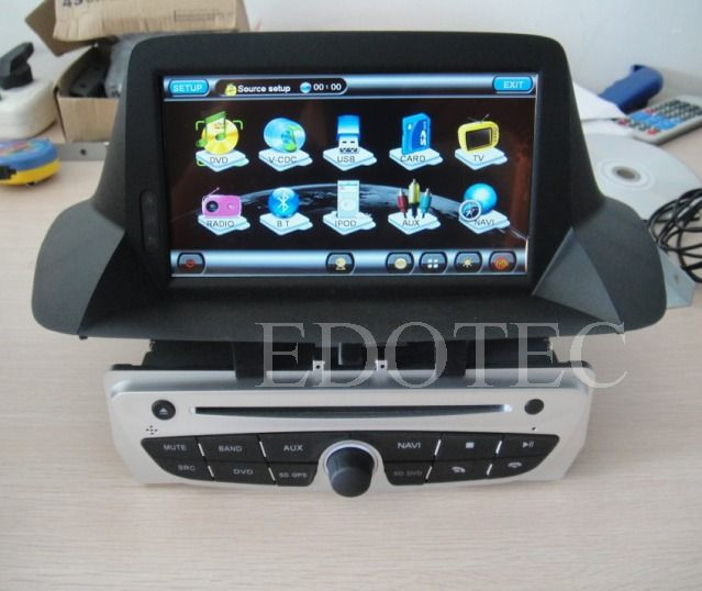 usb si sd pe dvd auto 2 din renault megane