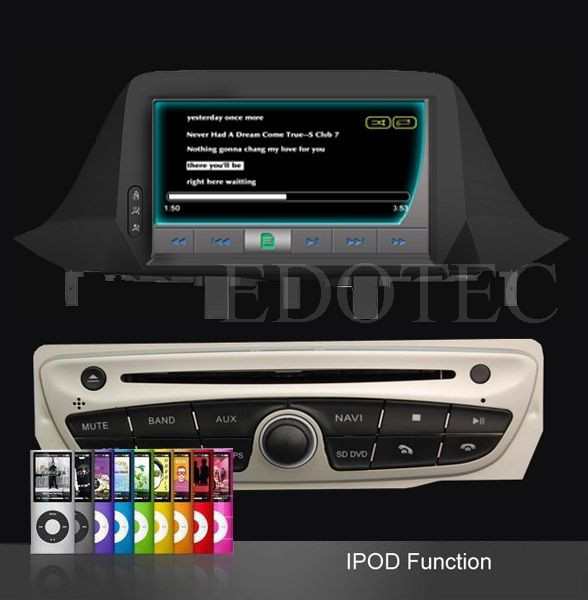 interfata ipod pentru navigatie dedicata renault fluence