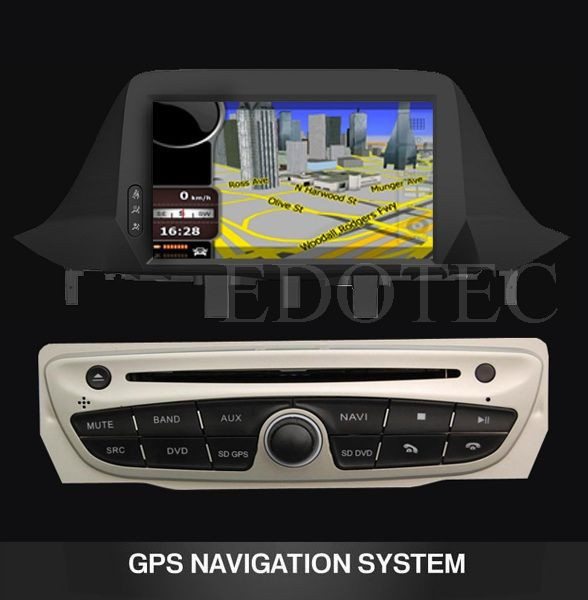 navigatie cu gps renault fluence