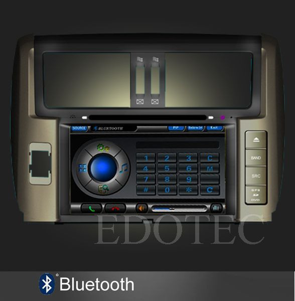 bluetooth navigatie gps toyota landcruiser prado