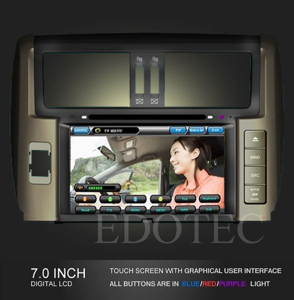 tuner tv dvd auto toyota landcruiser prado