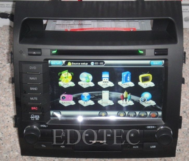 ecran tactil 8 dvd auto toyota landcruiser l200