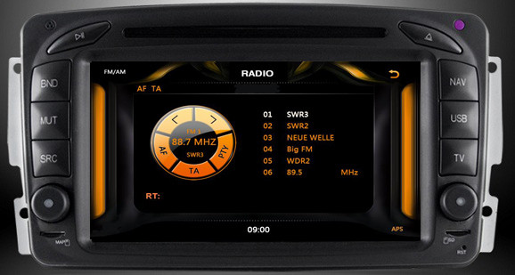 dynavin mc2000 pentru mercedes dvd auto meniu radio