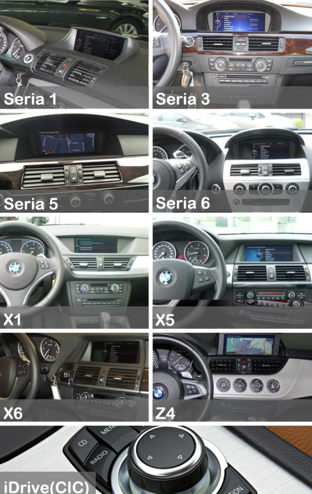 compatibilitate interfata audio video cu bmw cic-e